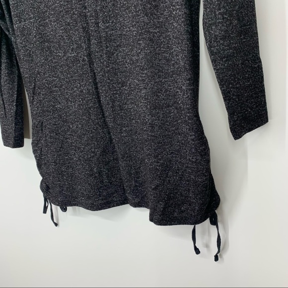 CB Sunday “Be There In A Prosecco” Funny Sweater Charcoal Black Silver Metallic - Picture 11 of 15